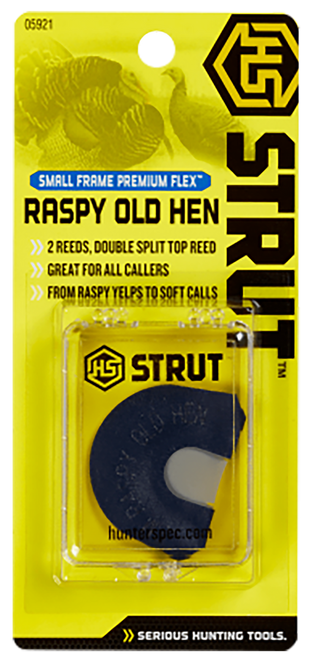 Hunters Specialties HSSTR05921 Raspy Old Hen  Turkey Sounds