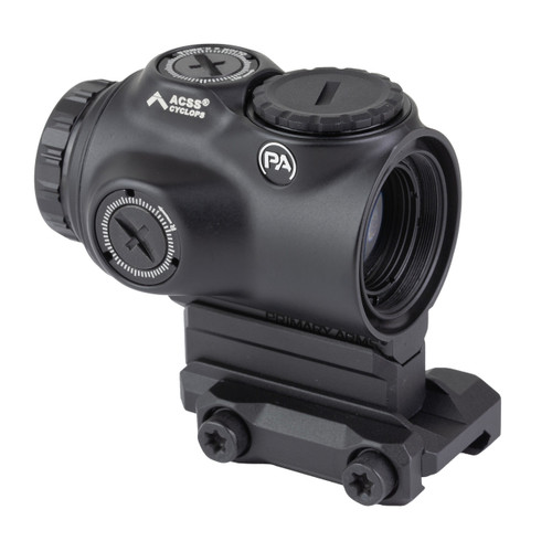 PA GLX MICROPRISM RED ACSS 1X BLK