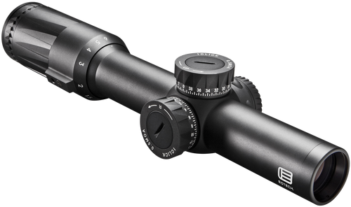 Eotech VDU16FFSR2G Vudu FFP Black Hardcoat Anodized 1-6x 24mm 30mm Tube Illuminated Green SR2-MOA Reticle Features Throw Lever