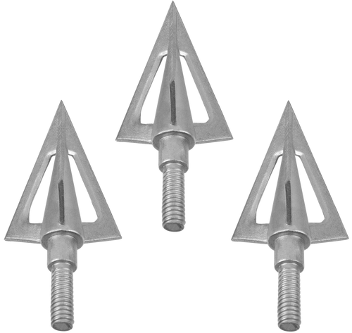 Allen 14615 Ion Fixed Blade Broadhead Gray 3 Pack