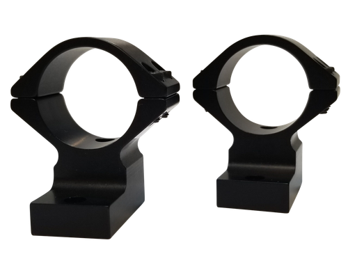 Talley 730336 Scope Mount/Ring Combo  Black Anodized Aluminum 30mm Tube Henry H009/H010/H014/H018/H024 Low Rings Lever Action 0 MOA