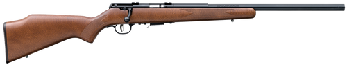 Savage Arms 96701 93R17 GLV Full Size 17 HMR 5+1 21" Matte Black Heavy Varmint Barrel, Matte Black Drilled & Tapped Carbon Steel Receiver, Satin Hardwood Fixed Stock, Right Hand