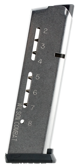 Wilson Combat 500 1911  8rd 45 ACP Fits Wilson Combat 1911 Elite Tactical Stainless Steel