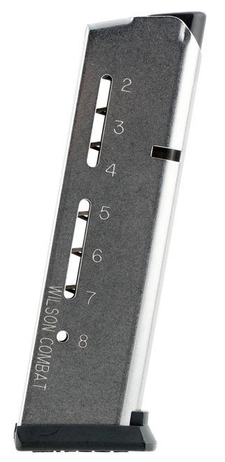 Wilson Combat 500 1911  8rd 45 ACP Fits Wilson Combat 1911 Elite Tactical Stainless Steel