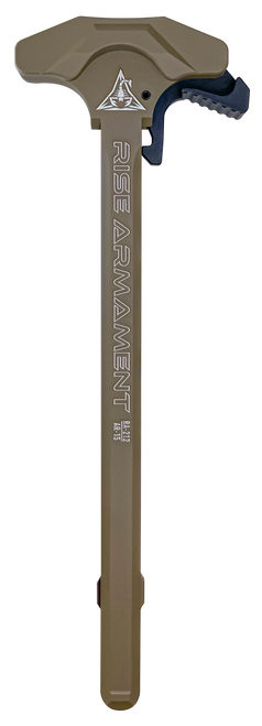 Rise Armament RA212FDE Extended Charging Handle RA-212 FDE Aluminum for AR-15