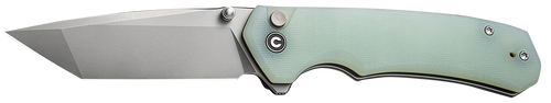 Civivi Knives C19059C-3 Brazen  3.46" Folding Plain Stonewashed D2 Steel, Blade Natural G10 Handle