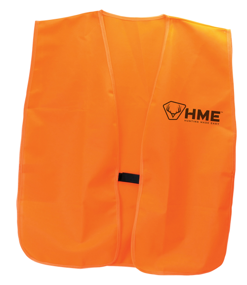 HME HMEVESTOR Safety Vest  Big Boy Orange Polyester