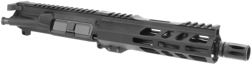 TacFire BU-556-7 Pistol Upper Assembly  5.56x45mm NATO Caliber with 7" Black Nitride Barrel, Black Anodized 7075-T6 Aluminum Receiver & M-LOK Handguard for AR-Platform Includes Bolt Carrier Group