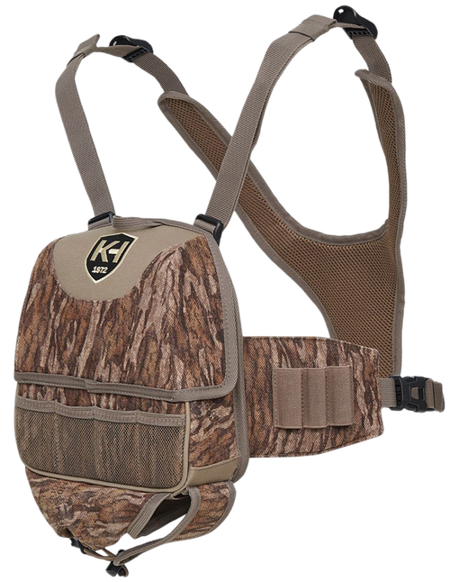 Knight & Hale KHT0103 Run N Gun Turkey Vest Chest Mossy Oak Bottomland