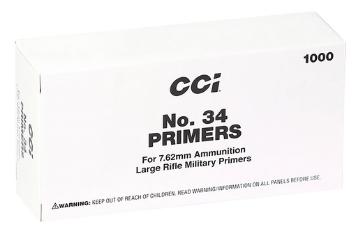 CCI 2 Mil-Spec No. 34 7.62mm Rifle 1000/Box