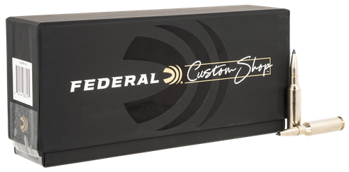 Federal FCS65CRDTA1SC Custom Rifle Ammo Custom Shop 6.5Creedmoor 130gr Terminal Ascent 20/Box