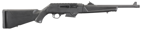 Ruger 19100 PC Carbine  9mm Luger 17+1 16.12" Threaded/Fluted Barrel, Type III Hard Coat Anodized Aluminum Alloy Receiver, Synthetic Stock, Optics Ready