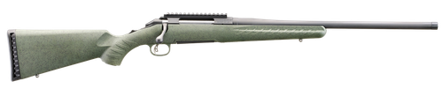 Glenfield 52006 Model A  Full Size 350 Legend 5+1 20" Matte Black Threaded Barrel, Matte Black Alloy Steel Receiver w/Picatinny Rail, Moss Green Splatter Fixed Synthetic Stock, Thread Protector