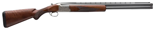 Browning 018142305 Citori White Lightning 12 Gauge with 26" Polished Blued Barrel, 3" Chamber, 2rd Capacity, Silver Nitride Metal Finish & Gloss Oil Black Walnut Stock Right Hand (Full Size)