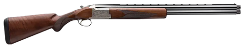 Browning 018142305 Citori White Lightning 12 Gauge with 26" Polished Blued Barrel, 3" Chamber, 2rd Capacity, Silver Nitride Metal Finish & Gloss Oil Black Walnut Stock Right Hand (Full Size)