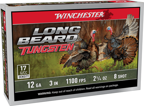 WIN LBT1238  12G 3"  #8 LONGBEARD TS17 2-1/4  5/10