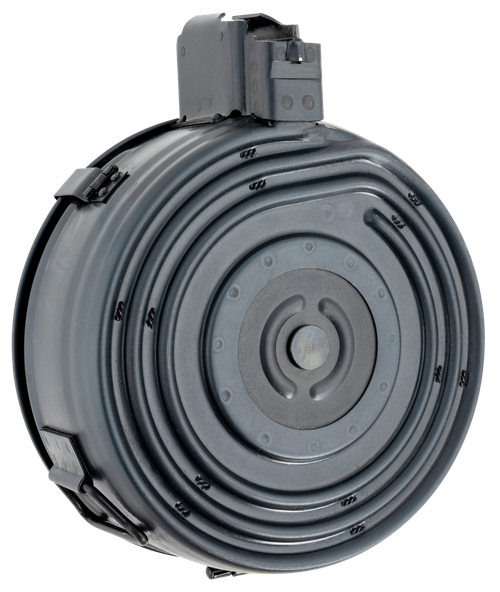 Century Arms MAAK78B AK  75rd 7.62x39mm Drum For AK-Platform Black Polymer