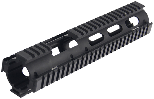 Leapers MTU015 Quad Rail Handguard Aluminum Matte Black Receiver