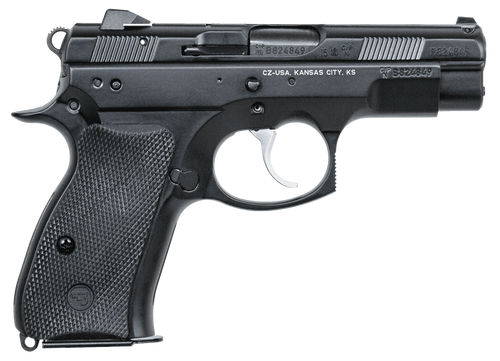 CZ-USA 91194 75D PCR Compact Frame 9mm Luger 14+1 3.75" Black Steel Barrel, Black Steel Serrated Slide, Black Polycoat Aluminum Frame w/Beavertail, Black Rubber Grip, Right Hand