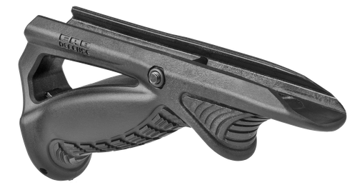 FAB Defense FXPTKB PTK Ergonomic Pointing Grip Angled w/Additional Storage Compartment Black Polymer