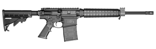 Smith & Wesson 11532 M&P10 Sport OR 308 Win / 7.62x51mm NATO 16" Black Armornite Barrel 20+1, Black Receiver, Black 6 Position Telescopic Stock, Polymer Grip, Manual Ambidextrous Safety On Lower