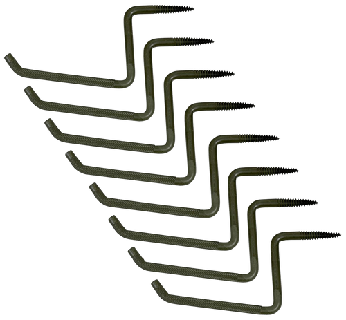 Ameristep AMSAMEAC0101 Grizzly Tree Step 6" Wide Black 8 Pack