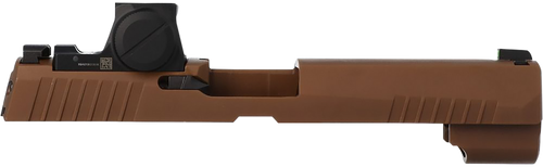 Sig Sauer 8901571 P320 ROMEO-X 9mm Luger Coyote Brown Serrated Slide