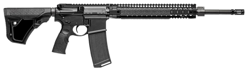 Daniel Defense 0214213175047 DDM4 MK12 SPR 5.56x45mm NATO 18" 20+1 Black Hard Coat Anodized 6 Position w/SoftTouch Overmolding Stock