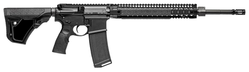 Daniel Defense 0214213175047 DDM4 MK12 SPR 5.56x45mm NATO 18" 20+1 Black Hard Coat Anodized 6 Position w/SoftTouch Overmolding Stock