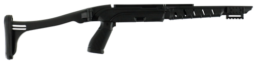 ProMag PM278 Tactical Folding Stock  Black Synthetic with Pistol Grip for Remington 597