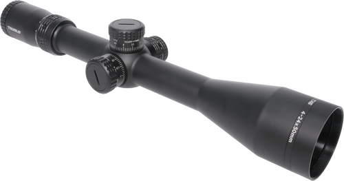 Truglo TG8542TF TX6  4-24x 50mm Obj 30mm Tube Black Finish Illuminated Milliradian  First Focal Plane
