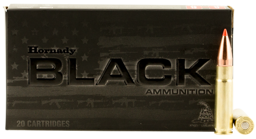 Hornady 80873 Black  300Blackout 110gr Hornady V Max 20 Per Box/10 Case