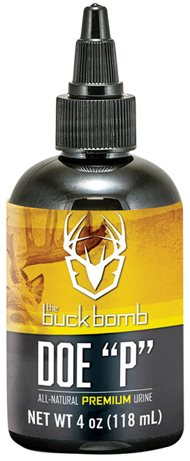 The Buck Bomb BB-200009 Buck Bomb Doe P Doe/Fawn Attractant 4 oz Dropper Bottle
