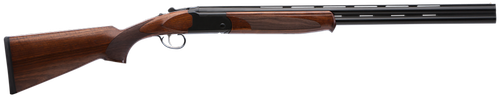 Stevens 22168 555  Full Size 410 Gauge Break Open 3" 2rd 26" Black Satin Over/Under Vent Rib Barrel, Satin Black Aluminum Receiver, Fixed Turkish Walnut Stock, Ambidextrous