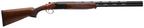 Stevens 22168 555  Full Size 410 Gauge Break Open 3" 2rd 26" Black Satin Over/Under Vent Rib Barrel, Satin Black Aluminum Receiver, Fixed Turkish Walnut Stock, Ambidextrous