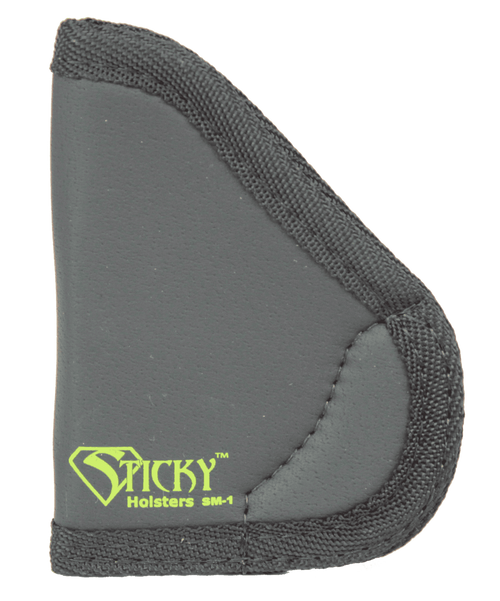 Sticky Holsters SM1 SM-1  IWB Size 1 Black/Green Latex Free Rubber Fits Beretta Tomcat/Bobcat Fits 2.40-2.75" Barrel Ambidextrous