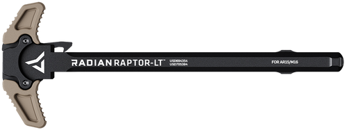 Radian Weapons R0149 Raptor LT Lightweight Ambi Charging Handle, FDE, Fits Mil-Spec AR-15/M16 Platform