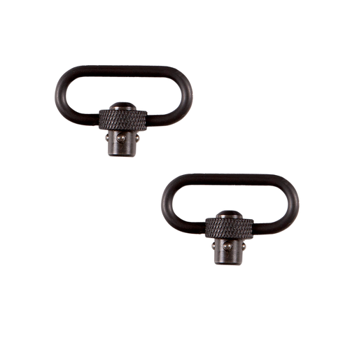 Allen 14516 Quick Detach Swivel  Set 1.25" Push Button Black Steel