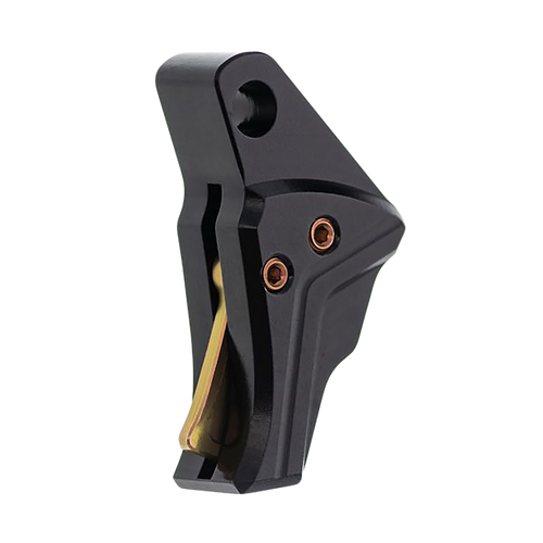Tyrant CNC TDG43TRIGBLACKGOLD I.T.T.S Trigger/Shoe Black Fits Glock 43/43x/48