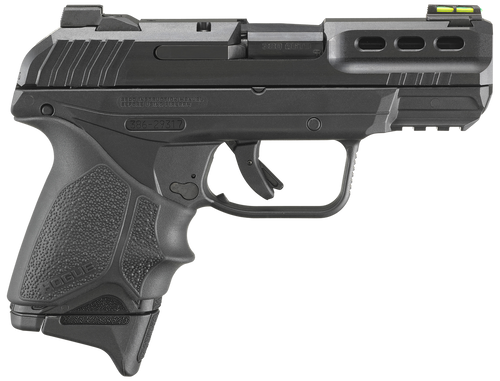Ruger 3854 Security-380 *MA Compliant 380 ACP 10+1 3.42" Black Oxide Steel Barrel, Black Serrated Steel Slide, Black Polymer Frame w/Picatinny Rai,l Black Polymer Grip, Lite Rack System, Right Hand