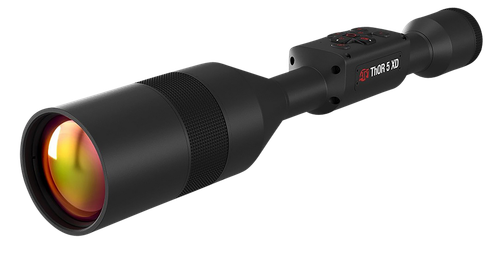 ATN TIWST51210A Thor 5 XD  Thermal Rifle Scope, Black Anodized 4-40x Smart Mil Dot Reticle w/Zoom, 1280x1024 60 fps Resolution