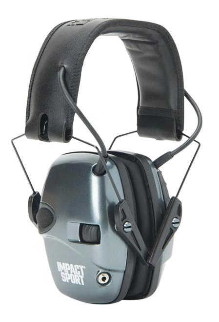 Howard Leight R02532 Impact Sport  22 dB Over the Head Gray/Black Youth/Adult Small