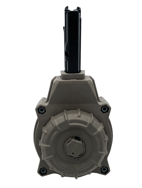 ProMag DRMA80-FDE   55rd Drum 5.7x28mm Fits AR Style Flat Dark Earth DuPont Zytel Polymer
