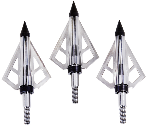 Allen 14625 Optimus Broadhead Stainless Steel Blades Silver 3 Pack