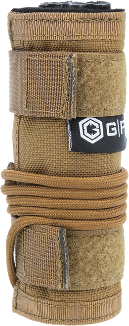 GPS Bags GPST80022LR5T Tactical Suppressor Cover  22 LR 1000D Nylon Tan