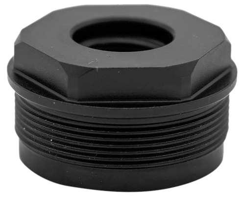 Huxwrx 1984 Direct Thread Adapter  Fits 5/8"x24 Steel Black Nitride