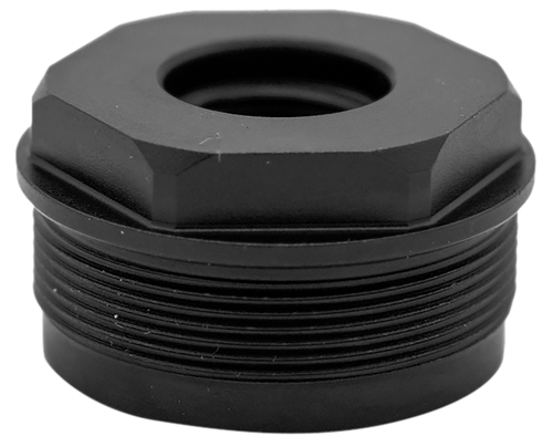 Huxwrx 1984 Direct Thread Adapter  Fits 5/8"x24 Steel Black Nitride