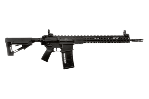 ArmaLite AR10TAC16 AR-10 Tactical 308 Win  25+1 16" Barrel, Black, Magpul STR Collapsible Stock, Magpul MBUS Front & Rear Sights, Flash Suppressor, Optics Ready