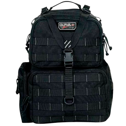 GPS Bags T1913BPB Tactical  Black 1000D Polyester 4 Handguns