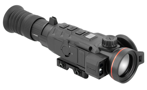 Nocpix RICO2L42R RIco 2 L48R LRF Thermal Weapon Sight Black 4x42mm Multi- 1 DIY/1 Dynamic/6 Static Reticle, 384x288, 12 Microns, 60 Hz Resolution, Zoom Digital 4x